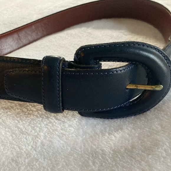 COACH Burnished Cowhide Belt - Picture 2 of 7